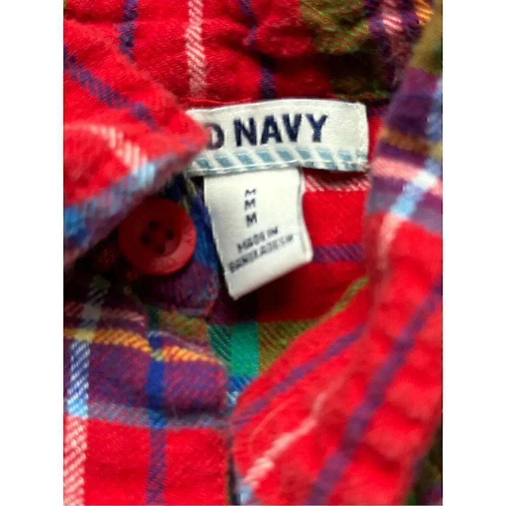4 piece size 7-8 Boys Long Sleeve Button Down Flannel Bundle by Old Navy & Aberc
